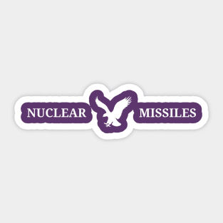 Danny Cage: Nuclear Missiles Sticker